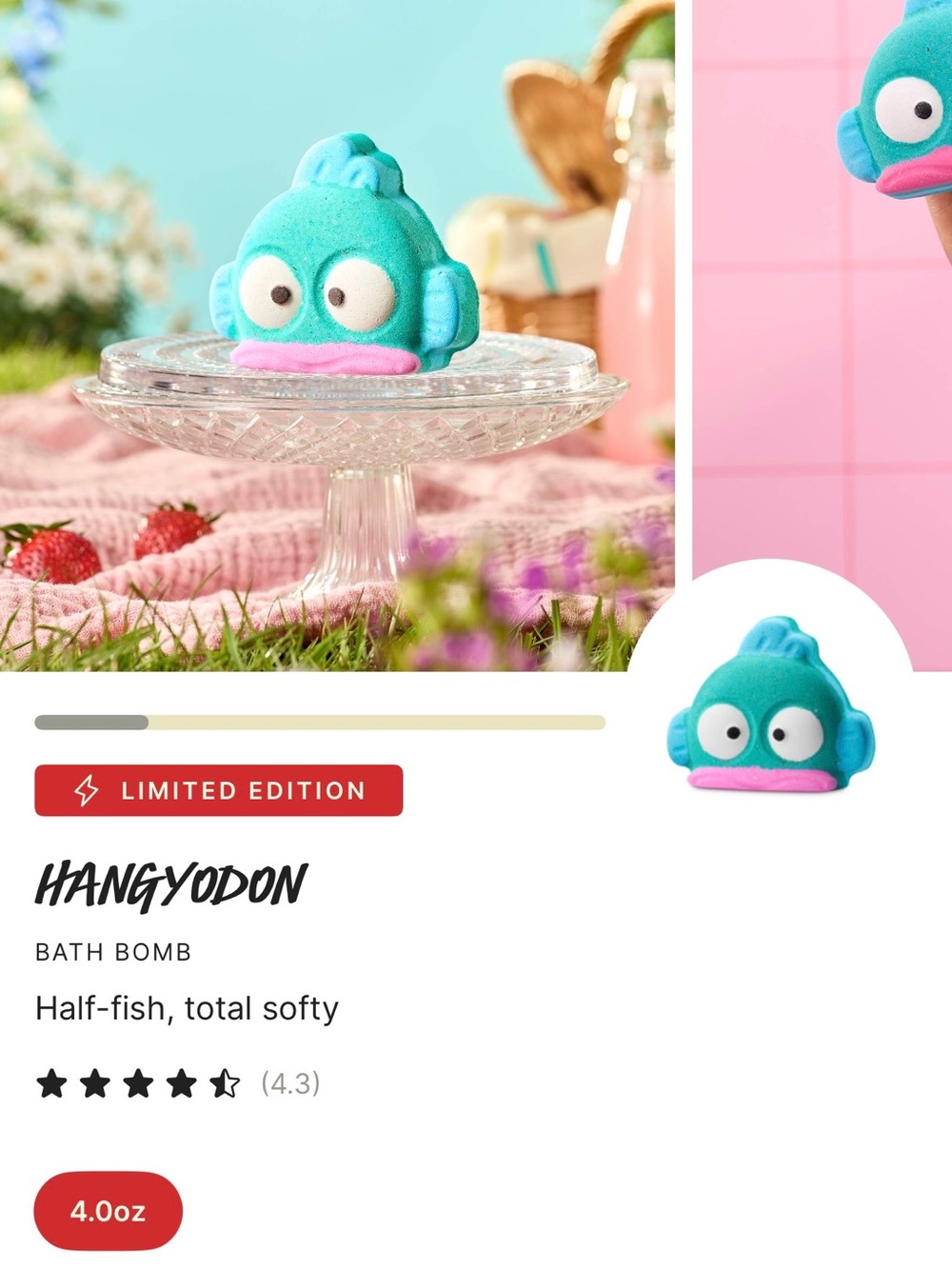 Lush × Hangyodon Bath Bombs 2